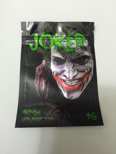 100 Joker 4g EMPTY** mylar ziplock bags jewelry