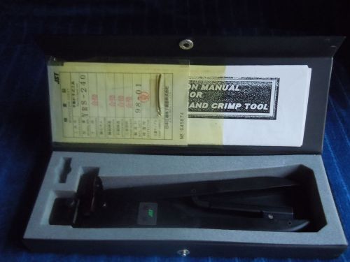 JST YRS-240 Crimping Tool. Ratchet Type