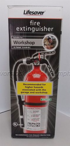Lifesaver kidde fire extinguisher for workshop- ul rated 3-a:40-b:c #fx340gw for sale