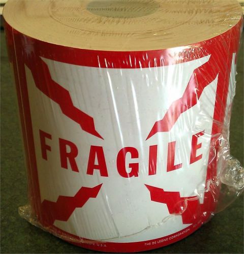 Fragile Label 4&#034;x4&#034;