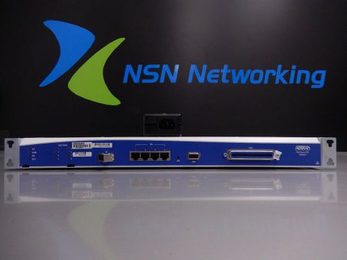 Adtran Netvanta 818 1200637G2 4-Port 8-T1 Loops Router DS1 w/ Power Supply Rack