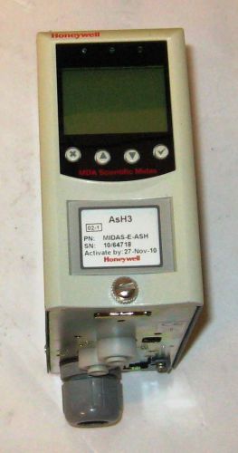 Honeywell MDA Scientific MIDAS-E-ASH3 02-1 Gas Detector