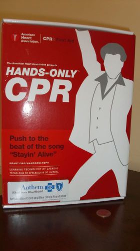 Hands-only cpr kit ~ push to the beat of stayin&#039; alive for sale