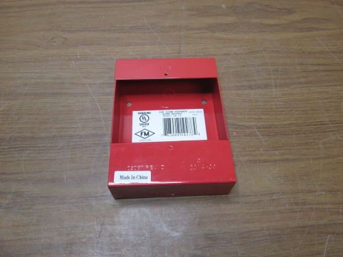 Fire-lite alarms sb-10 fire alarm backbox, lot of 11 and 2 sba-10 double gang for sale