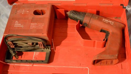 Hilti TDC12 Drill 3/8 12V with Charger and Case