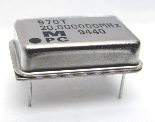 MPC Crystal Oscillator 970T 20.00000MHz New One Lot of 5 Pcs