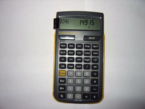 Calculated Industries construction ma  5 Construction Calculator 4050