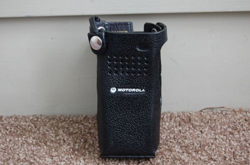 Motorola Radio Holder, Leather, APX6000