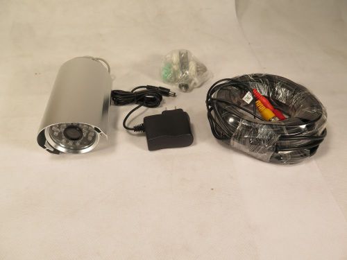 NEW Wide Angle Surveillance Security Camera LED IR Color CCD Indoor outdoor CCTV