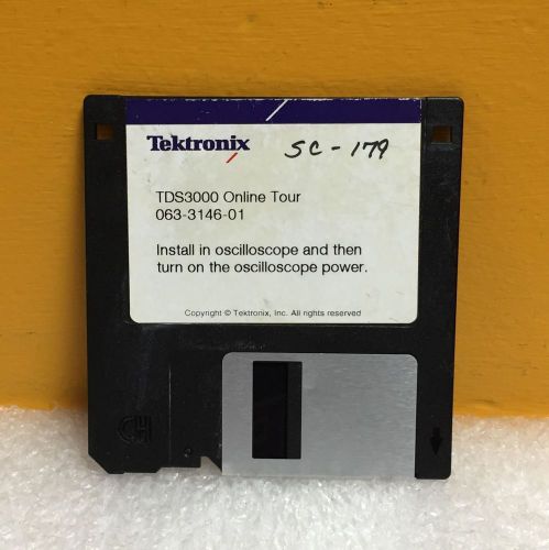 Tektronix 063-3146-01 TDS3000 Series Online Tour Disk