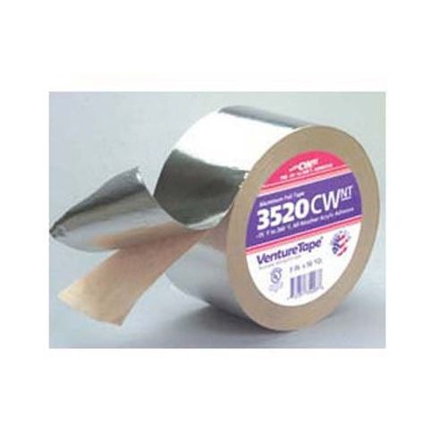 Venture tape  3520cw-3 aluminum insulation duct foil hvac tape 3&#034; x 50y for sale