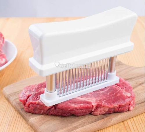 Fashion Kitchen Grade 48 Blade Sharp Blades Meat Tenderizer Mincer Tool W3LE