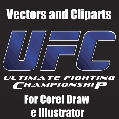 UFC MMA Vector Clipart for Corel Draw