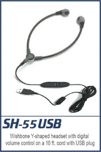 SH-55USB Transcription Headset
