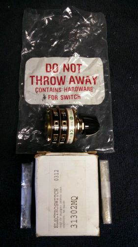 ELECTROSWITCH 8 POSITION ROTARY SWITCH 31302MQ   **** FREE SHIPPING ****