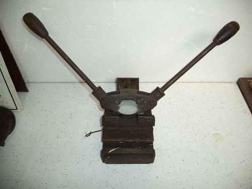 Vintage Antique Belt Lacer Hit &amp; Miss Gas Steam Engine Tractor made by Clipper?