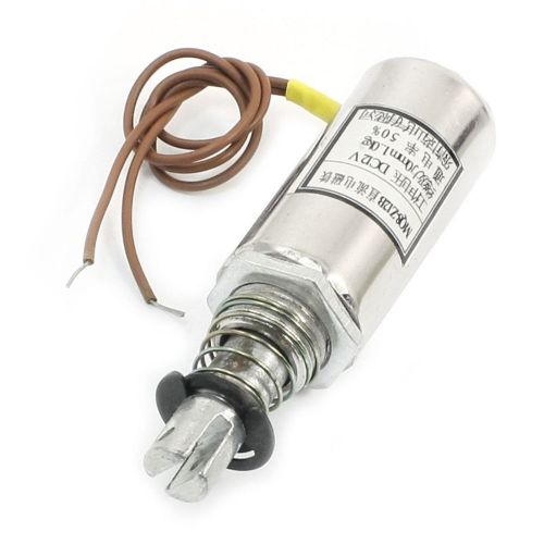 Dc 12v 0mm 1kg 2-wired push pull type solenoid electromagnet qm8-z12b for sale