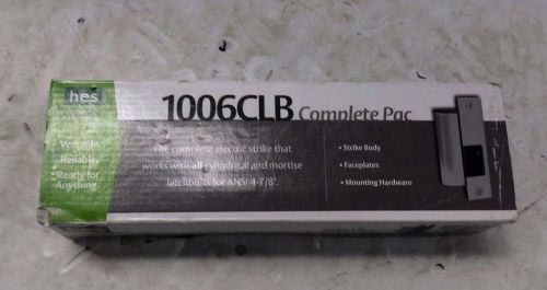 Hes assa abloy electric strike body 1006clb-12/24d-630 for sale