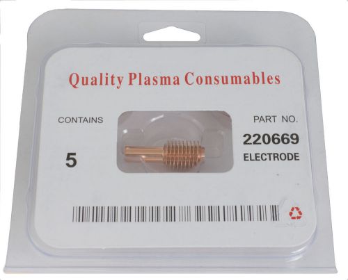 Electrodes for 220669 Hypertherm Powermax 45 - 5 Pieces (SHIPS FROM USA)
