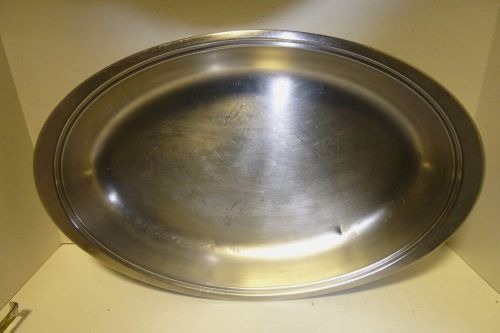 STAINLESS STEEL OVAL  CHAFING SERVING DISH