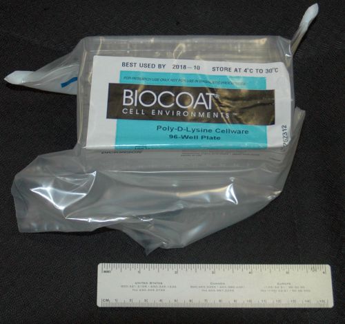 5 bd biocoat 356461 cellware poly-lysine multiwell plates 96-well - exp 2018-10 for sale