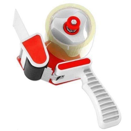 Red 2&#034; Inch Portable Tape Gun Dispenser Packing Packaging Sealing Cutter