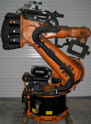 Kuka Roboter KR150L150SP/2 Robot Arm w/ KRC1 Controller &amp; Teach Pendant &amp; Cables