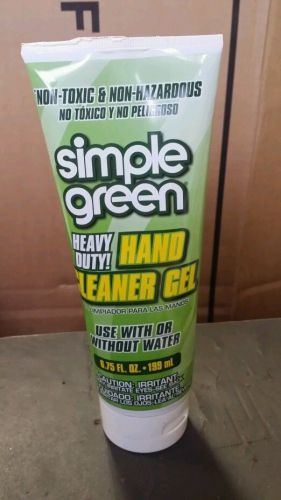 1 Case (12 Tubes)  Simple Green Hand Cleaner Gel 6.75 oz. each