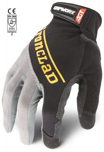 Ironclad gripworx black work glove grip size large for sale