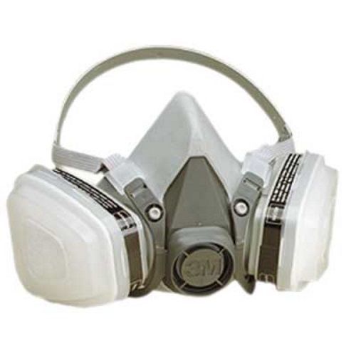 ?3m half facepiece respirator 6200/07025 ?m? w/2 organic vapor cartridge sealed for sale