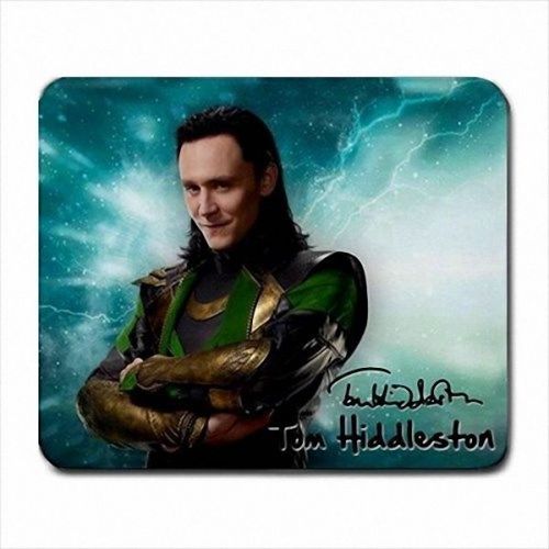 New Loki Tom Hiddleston Mouse Pad Mats Mousepad Hot Gift