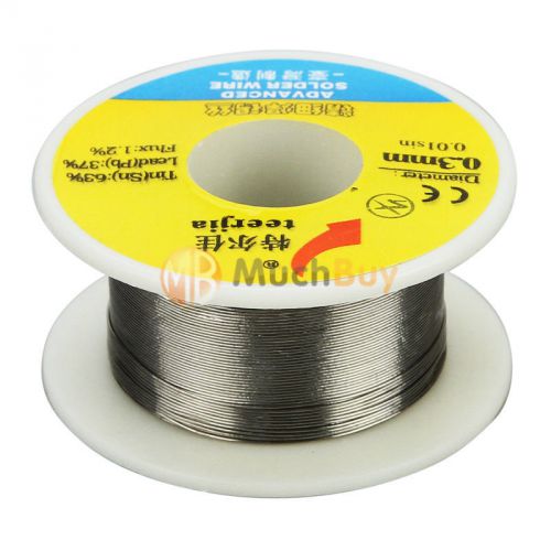 0.3mm 35g tin lead soldering solder wire rosin core tin(sn) lead(pb) 63/37 new for sale