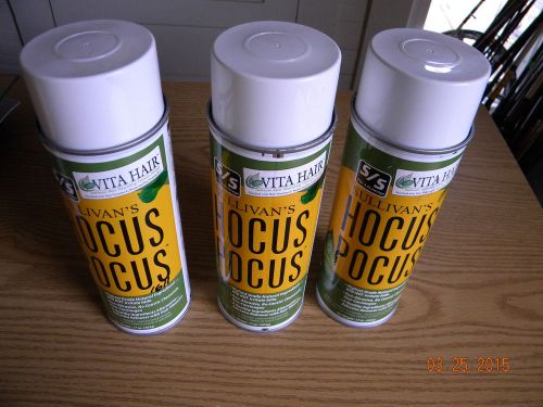 Livestock Show Spray: Sullivan&#039;s Hocus Pocus - Show Conditioner  - 3 Cans 17 oz.
