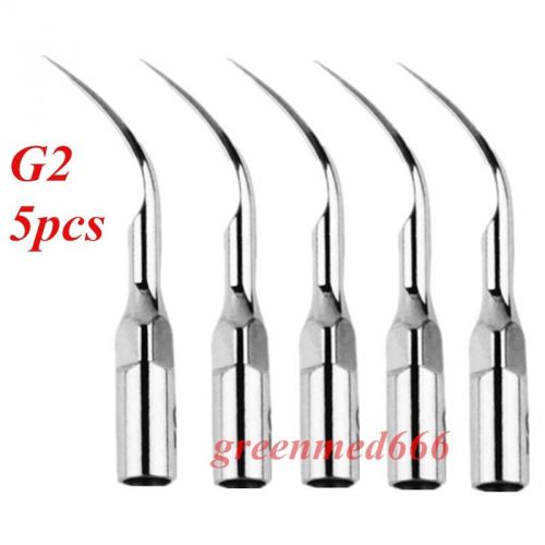 5 X G2 Dental Piezon Ultrasonic Scaler Endo File Holder Tip scaling FIT EMS/UDS