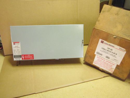 CUTLER HAMMER ITAP 363 BUSPLUG  100 AMP 600 AMP NEW OLD STOCK FUSABLE WITH BOX