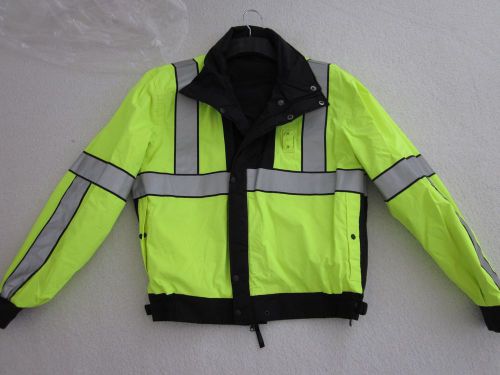 Elbeco summit lifesaver ii reversible jacket navy waterproof 39400 new large - r for sale