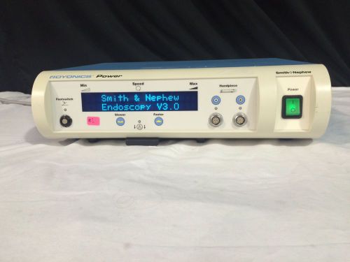Smith &amp; nephew dyonics power 7205841 endoscopy shaver console for sale