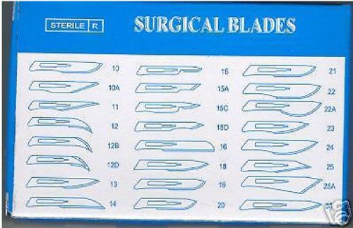 100 Scalpel Blades #15C Surgical Instruments