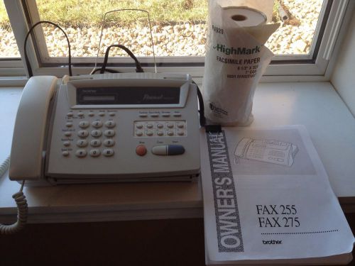 Brother 275 Personal Fax Machine
