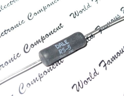 2pcs - DALE RS-5 0.2R (0R2) 5W 1% HI-END MIL-R-26 Audio Precision Resistor
