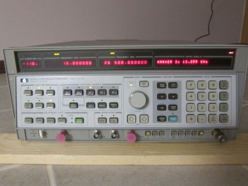 Agilent HP 8340A Synthesized Sweeper RF Generator 10 MHz - 26.5 GHz