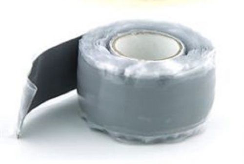 Rescue tape self fusing silicone repair tape 1&#034; x 10&#039; gray (2) rolls for sale