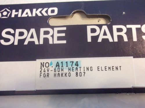 HAKKO A1174 HEATING ELEMENT 24V 60W FOR HAKKO 807 NEW IN BAG FREE SHIPPING