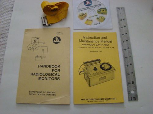 Geiger counter booklets