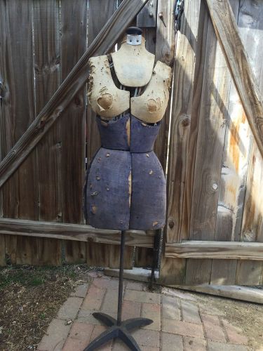 Rare Antique Vintage Dress Form Mannequin Adjustable Steam Punk