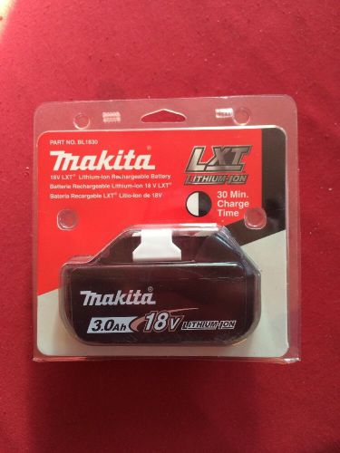 Brand new Makita 18v Lithium-ion 3.0 AmpHour Battery