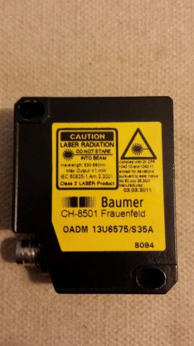 Baumer ch-8501 laser sensor