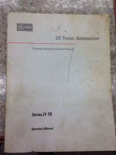 Fanuc Manual Series 21-TB