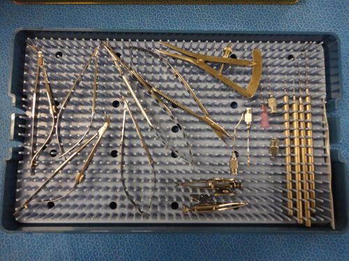 OPHTHALMOLOGY INSTRUMENTS PHACO ACCESSORIES  W/CASE