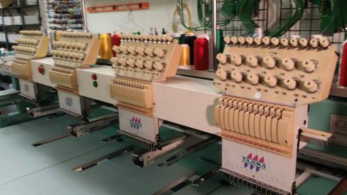 Tajima Commercial 4 head Embroidery Machine - TMFX-C1204